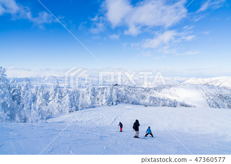 Landscape story (Winter in Shiga Kogen) 47360577