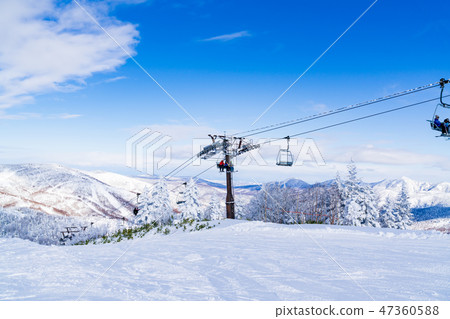 Landscape story (Winter in Shiga Kogen) Landscape story (Winter in Shiga Kogen) 47360588