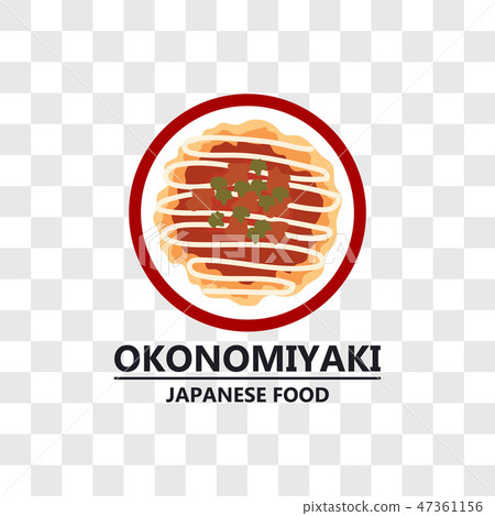 okonomiyaki japanese food icon 47361156