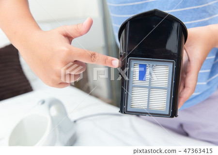 Dust HEPA Air Filter Cartridge in vacuum cleaner Dust HEPA Air Filter Cartridge in vacuum cleaner 47363415