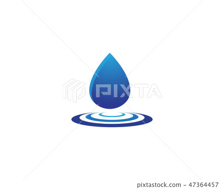 Water drop Logo Template vector illustration Water drop Logo Template vector illustration 47364457