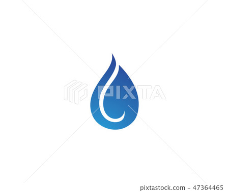Water drop Logo Template vector illustration Water drop Logo Template vector illustration 47364465