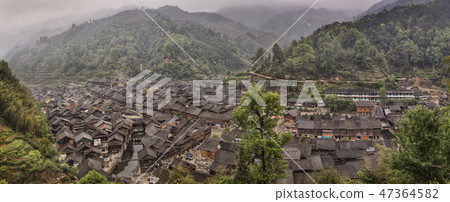 Zhaoxing Dong Village, Qiandongnan, Guizhou, China Zhaoxing Dong Village, Qiandongnan, Guizhou, China 47364582