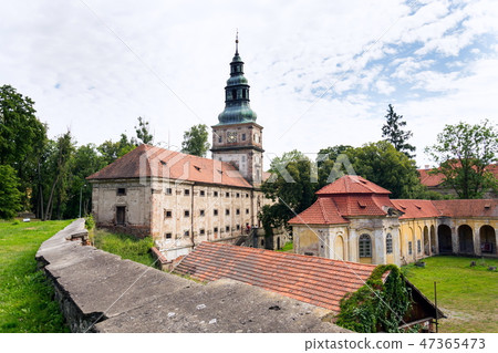 Baroque cistercian Plasy Monastery, Czech Republic Baroque cistercian Plasy Monastery, Czech Republic 47365473
