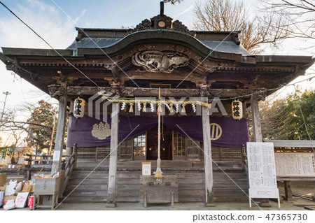對像神社新年的宮城Sasuma主樓 47365730