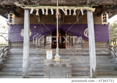 對像神社新年的宮城Sasuma主樓 47365731