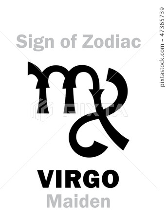 Astrology: Sign of Zodiac VIRGO (The Maiden) 47365739