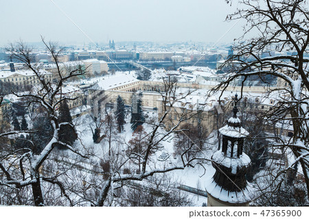 Sunny winter day in Prague 47365900