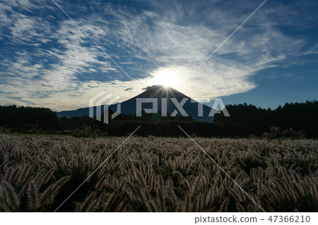 Shizuoka prefecture Fujinomiya shi Inokunoe from diamond Fuji 47366210
