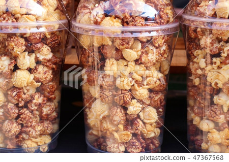 Popcorn in the market 47367568