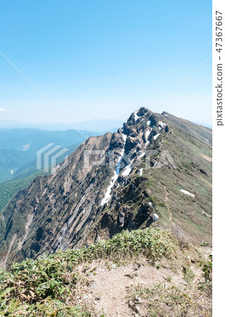 在春天登山Tanigawake（Ichinokurake需要池田Takeake） 47367667