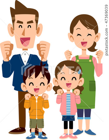 Four people who seem to be having fun 47369039