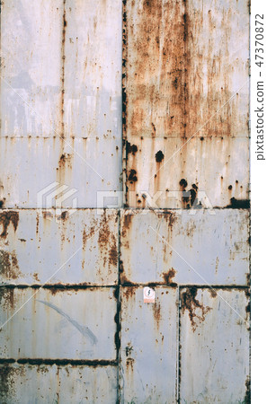 Old grunge metal rusty doors. Old grunge metal rusty doors. 47370872