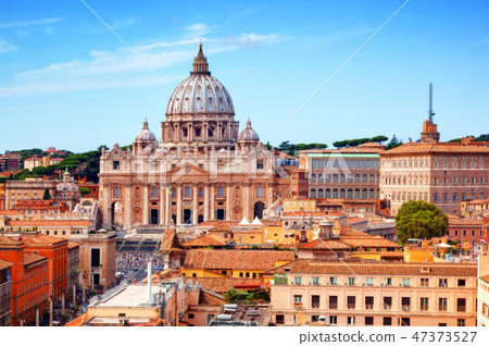 Vatican City. St. Peter's Basilica and Vatican museums. Vatican City. St. Peter's Basilica and Vatican museums. 47373527