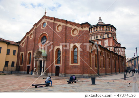Santa Maria delle Grazie church in Milan 47374156