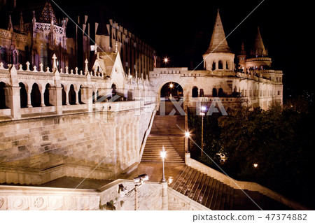 Fisherman's Bastion. Budapest, Hungary 47374882