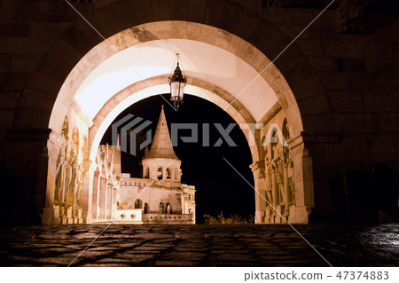 Fisherman's Bastion. Budapest, Hungary 47374883