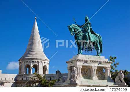 Statue of Stephen I. Budapest, Hungary Statue of Stephen I. Budapest, Hungary 47374909