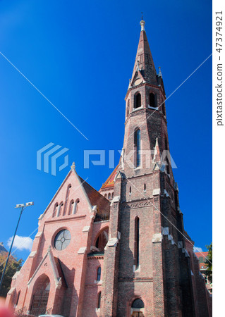 Buda Reformed Church. Budapest, Hungary Buda Reformed Church. Budapest, Hungary 47374921