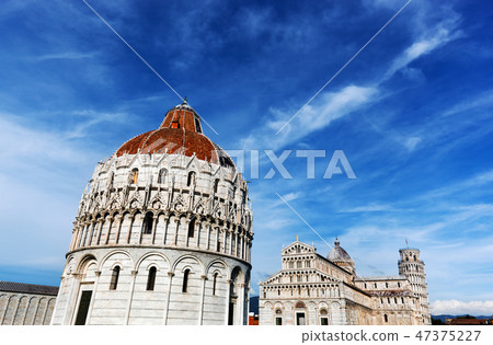 Pisa Cathedral with the Leaning Tower of Pisa, Tuscany, Italy Pisa Cathedral with the Leaning Tower of Pisa, Tuscany, Italy 47375227