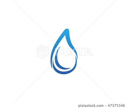 Water drop Logo Template vector illustration Water drop Logo Template vector illustration 47375346