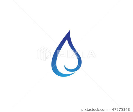 Water drop Logo Template vector illustration 47375348