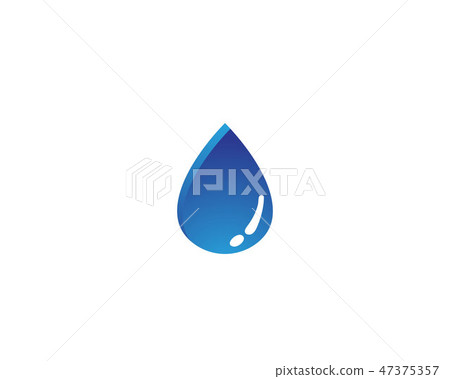 Water drop Logo Template vector illustration 47375357