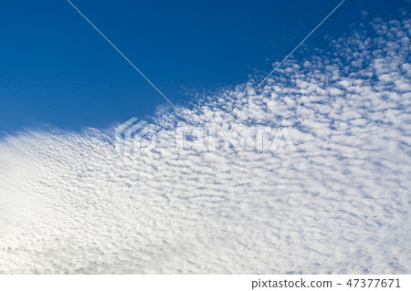 Blue sky sky background background material 47377671