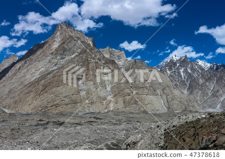Trango tower family in Karakoram range, K2 Base Ca 47378618