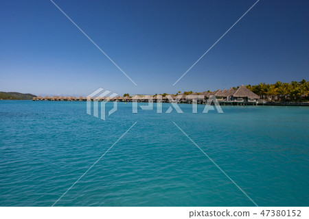 Water cottage on Bora Bora 47380152