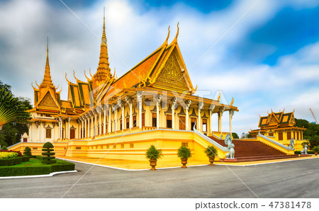 Royal Palace in Phnom Penh, Cambodia Royal Palace in Phnom Penh, Cambodia 47381478