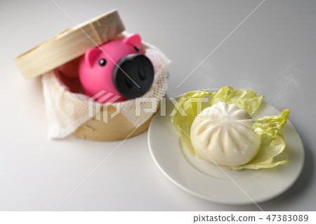 中國食物和豬 中國食物和豬 47383089