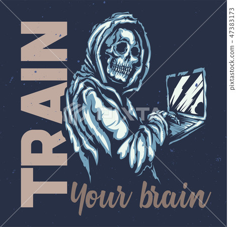 T-shirt or poster design 47383173