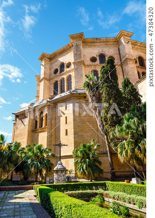 The Cathedral of Malaga, Spain The Cathedral of Malaga, Spain 47384320