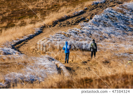 Autumn landscape in Bieszczady Mountains Autumn landscape in Bieszczady Mountains 47384324