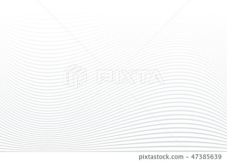 White background. Abstract wavy lines texture. 47385639