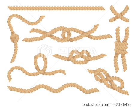 jute rope knots