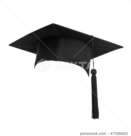 Graduation hat, Academic cap or Mortarboard Graduation hat, Academic cap or Mortarboard 47386803