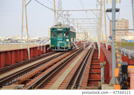 阪kai電鐵阪kai電軌道[大阪府大阪市-市] 47388121