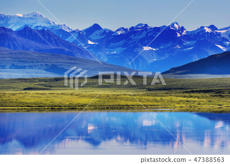 Mountains in Alaska 47388563