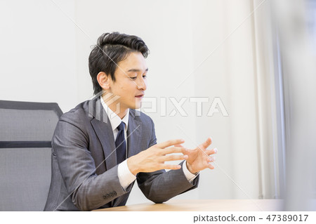 Business negotiation business scene Business negotiation business scene 47389017