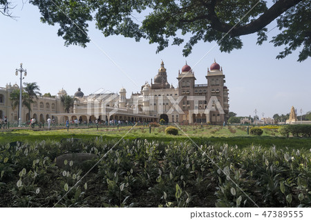 Tourist at Mysore Palace, Mysore, Karnataka, India 47389555