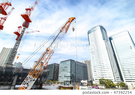 公寓/建築施工現場 47392254