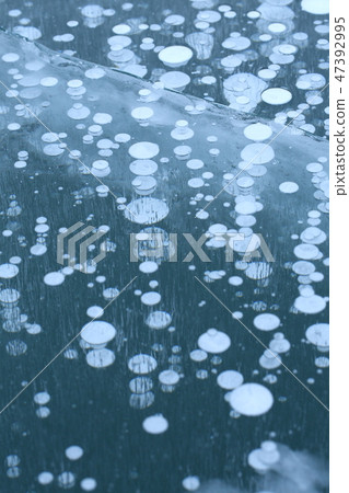 Ice bubble Ice bubble 47392995