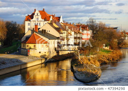 Germany Regensburg Danube Germany Regensburg Danube 47394298