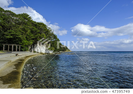 Environment protection ship of the Kuju Kyu Bay scenic spot 47395749