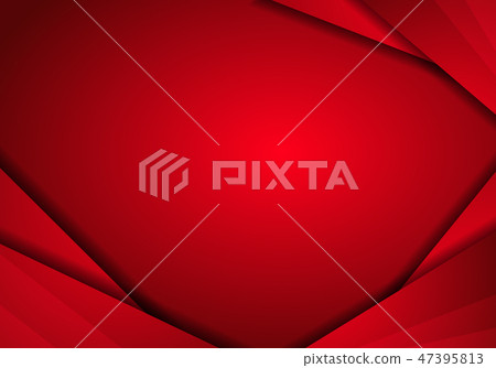 Background metallic modern with red metal banner. 47395813