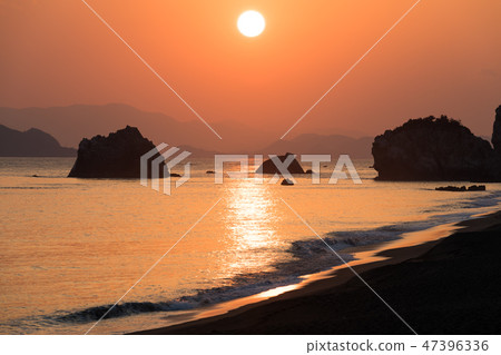 [Aichi Prefecture] Shimen Sunset sunrise 47396336
