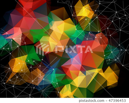 Geometric Polygonal background Geometric Polygonal background 47396453