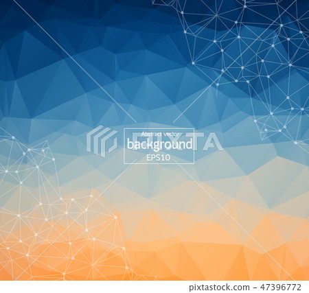 Geometric Polygonal background 47396772